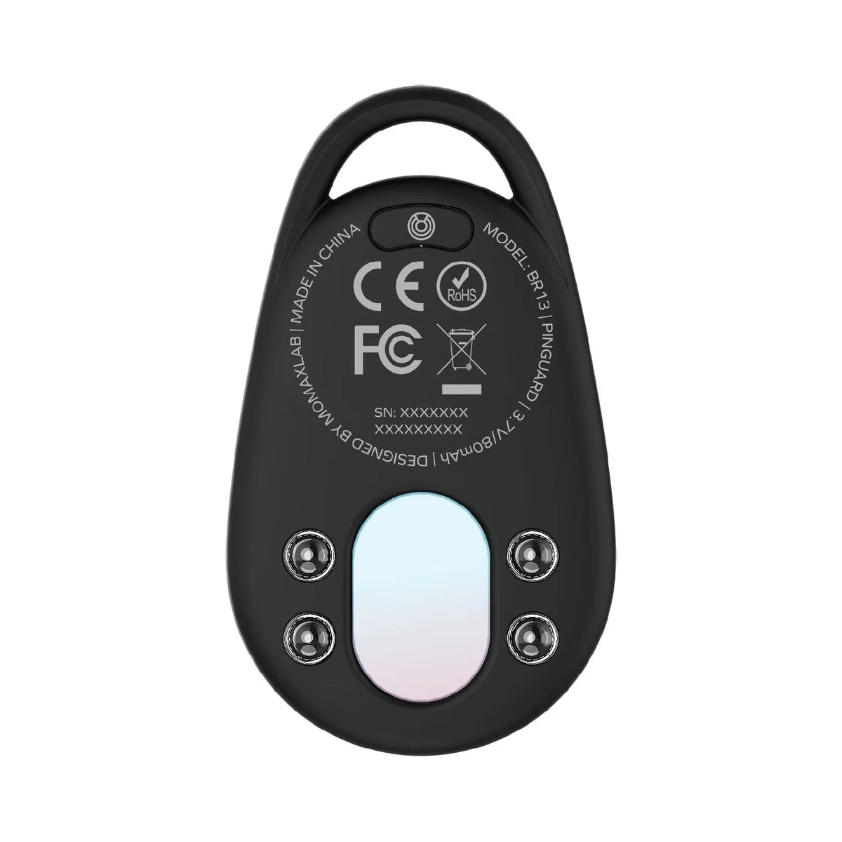MOMAX PinGuard: Smart Tracker & Hidden Camera Detector with Apple Find My Integration